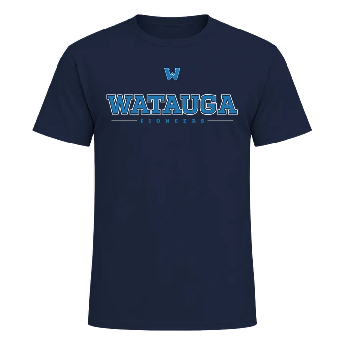 Signature Tee - navy - front