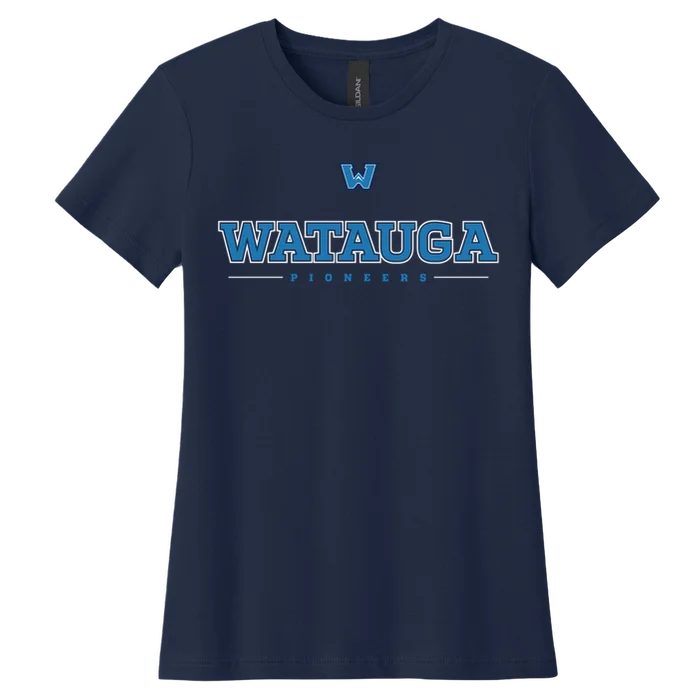 Signature Relaxed Tee - navy - front
